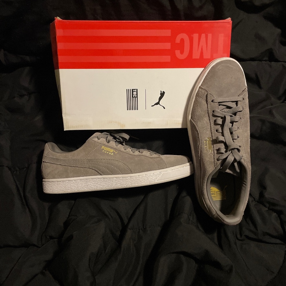 TMC Suede Puma Men’s Grey size 9